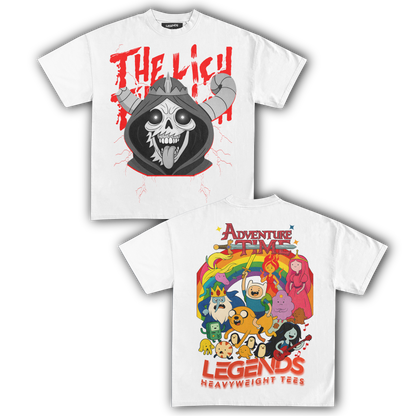 ADVENTURE TIME - THE LICH TEE II (DOUBLE SIDED)