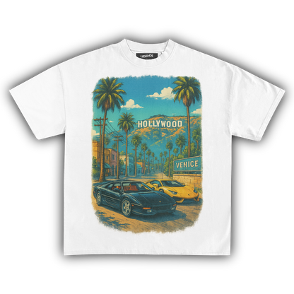 HOLLYWOOD Y VENICE TEE
