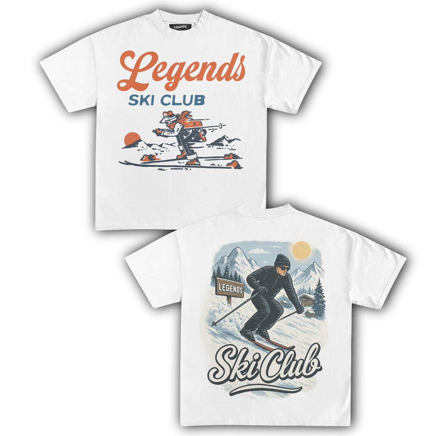 LEGENDS SKI CLUB - SKI CLUB I (DOUBLE SIDED)
