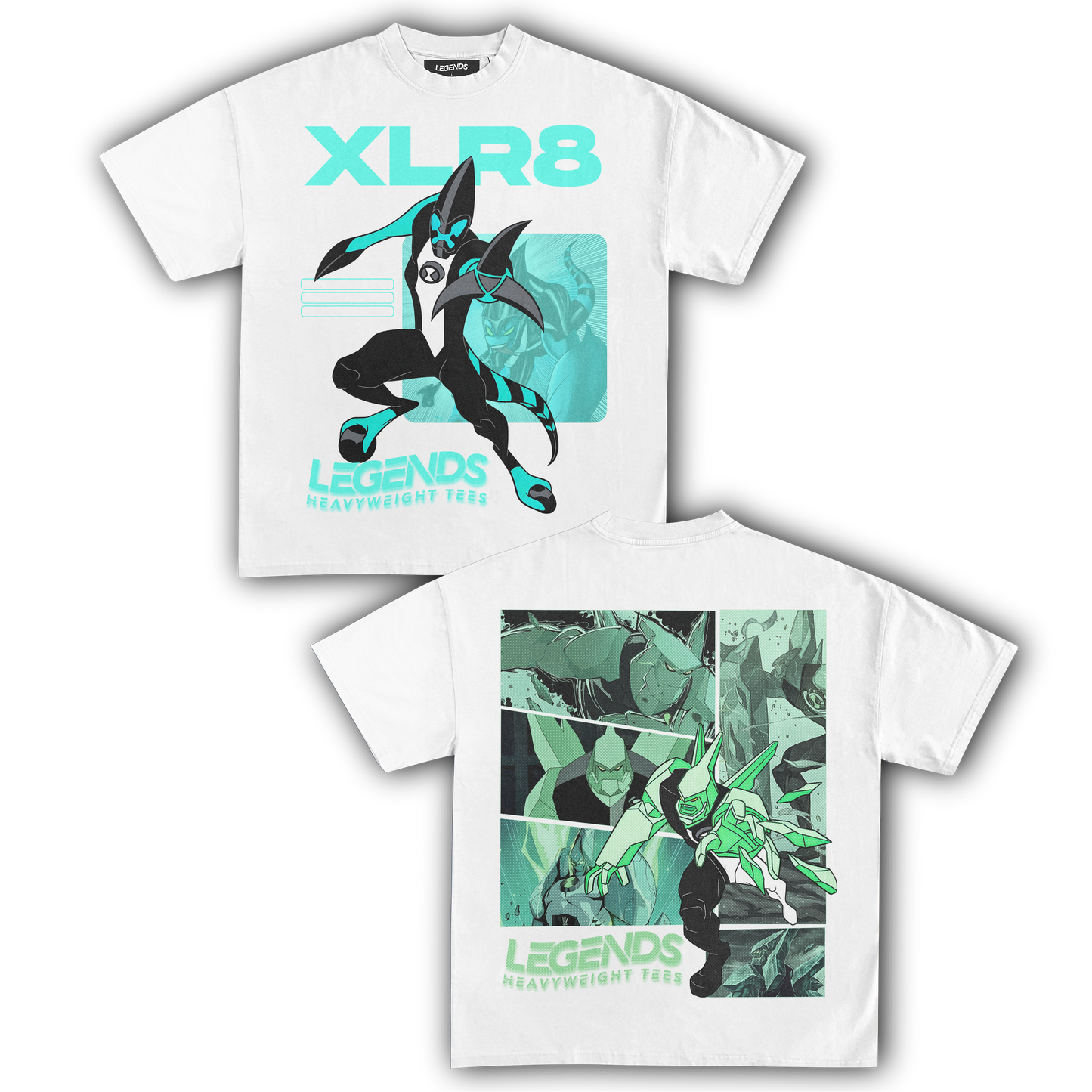 XRL8 & DIAMONDHEAD TEE (DOUBLE SIDED)