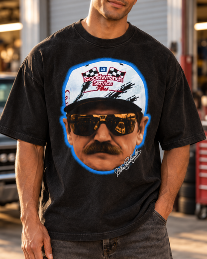 DALE EARNHARDT BIG 3 TEE (Double Sided)