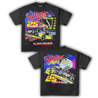 MILLER RACING 25TH ANNIVERSARY TEE (Double Sided)