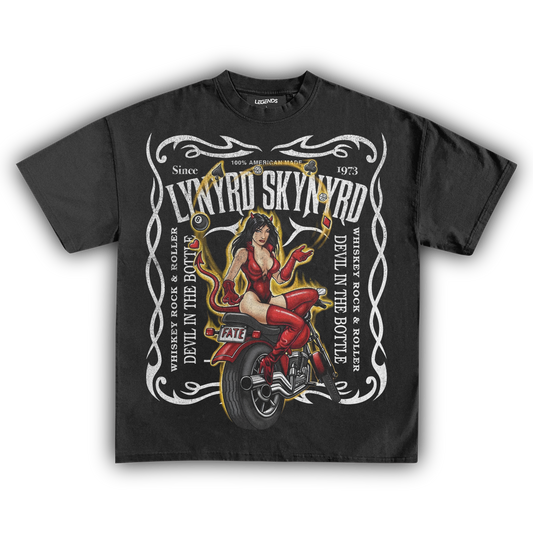 LYNYRD SKYNYRD DEVIL IN THE BOTTLE TEE