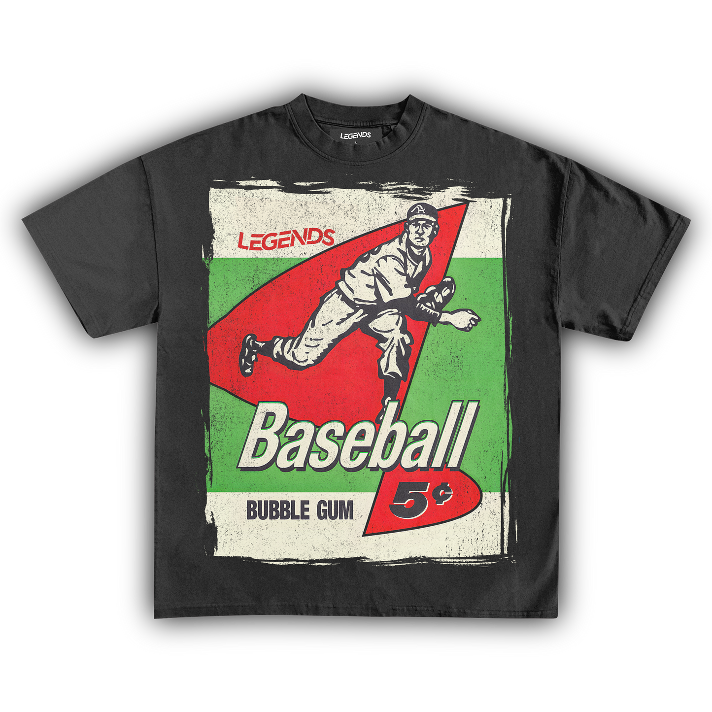 LEGENDS BASEBALL TRADING CARD TEE (Version 018)