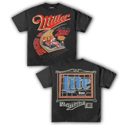 MILLER HIGH LIFE RACING TEE (Double Sided)