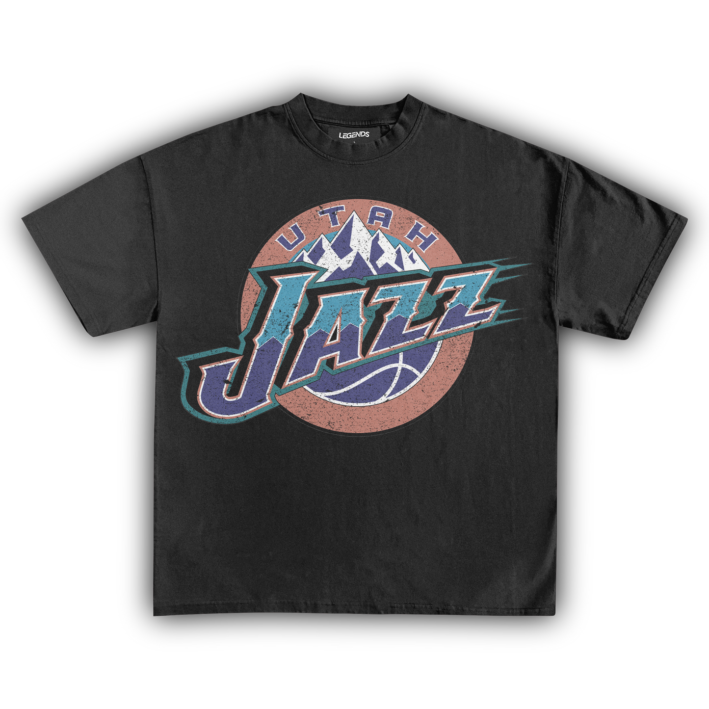 UTAH JAZZ VINTAGE TEE