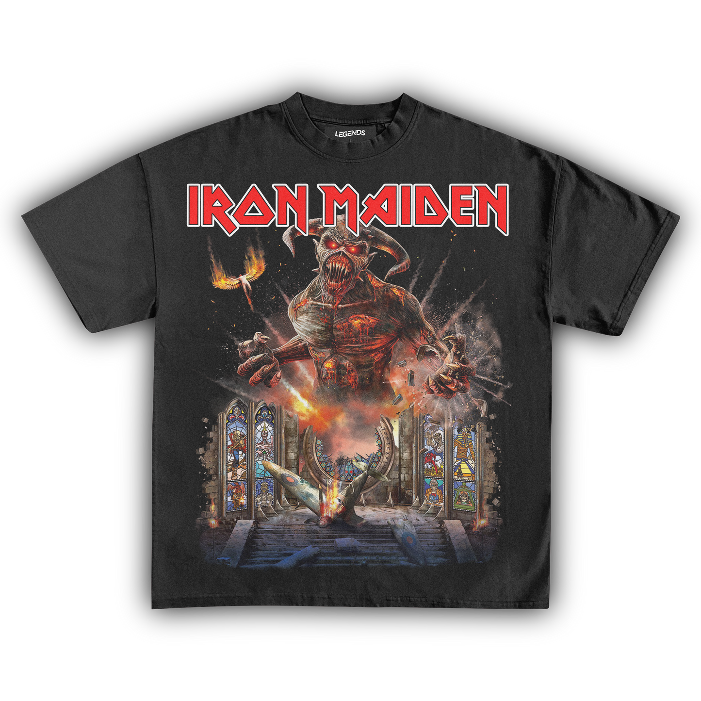 IRON MAIDEN DEMON EDDIE TEE