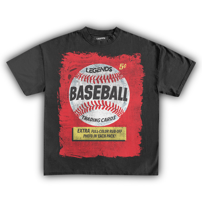 LEGENDS BASEBALL TRADING CARD TEE (Version 003)