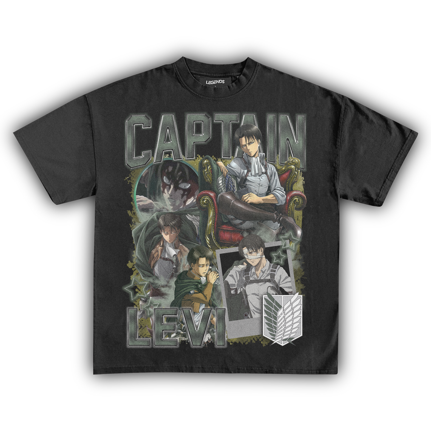 ATTACK ON TITAN: CAPTAIN LEVI TEE