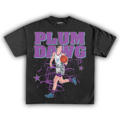 PLUM DAWG TEE