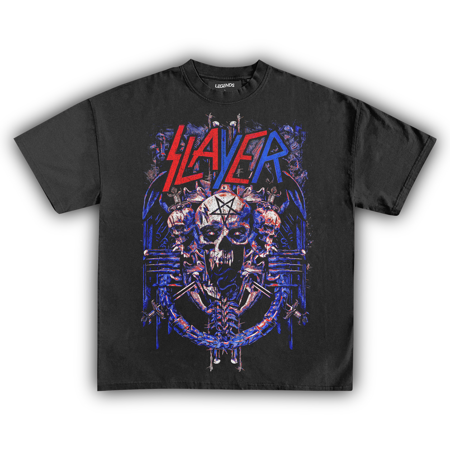 SLAYER SKELETONS OF SOCIETY TEE