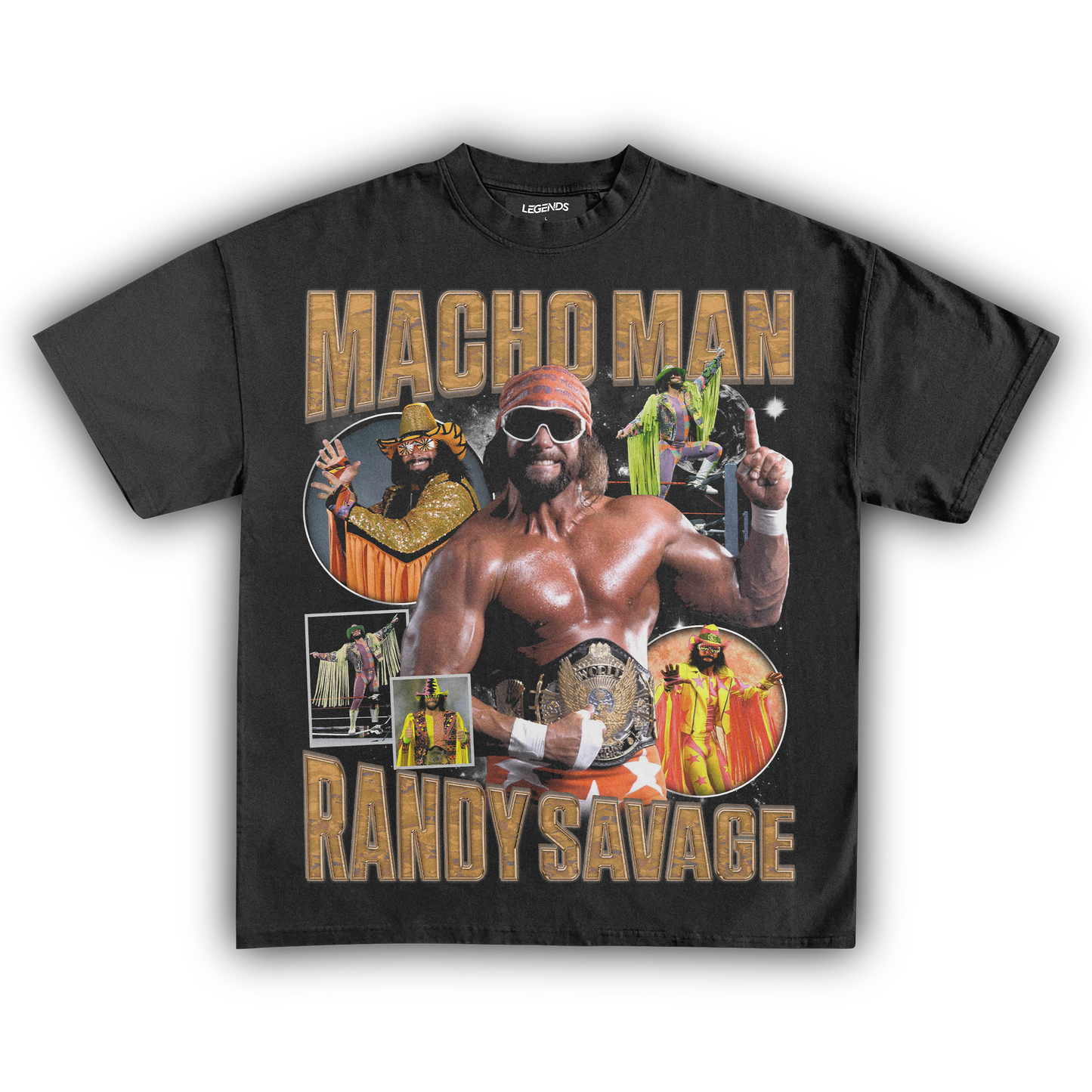 RANDY SAVAGE WRESTLING TEE