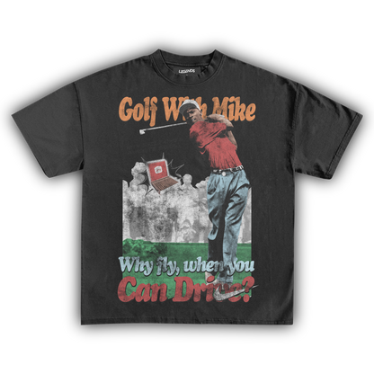 GOLF WITH MIKE VINTAGE TEE