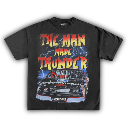 DALE EARNHARDT MAN MADE THUNDER TEE