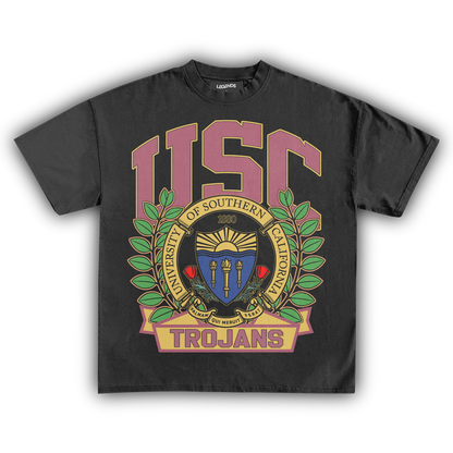 UNIVERSITY OF SOUTHERN CALIFORNIA TROJANS 1880 VINTAGE TEE