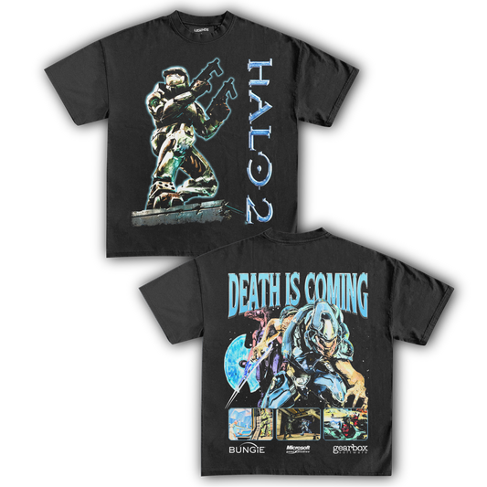 HALO 2: DEATH IS COMING TEE (Double Sided)