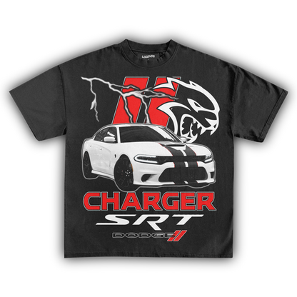 DODGE CHARGER SRT HELLCAT VINTAGE TEE