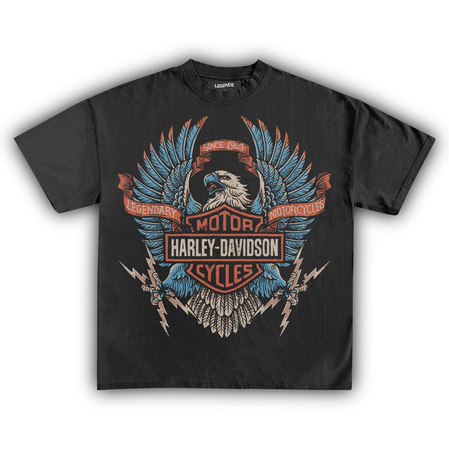 HARLEY DAVIDSON ELECTRIC EAGLE TEE