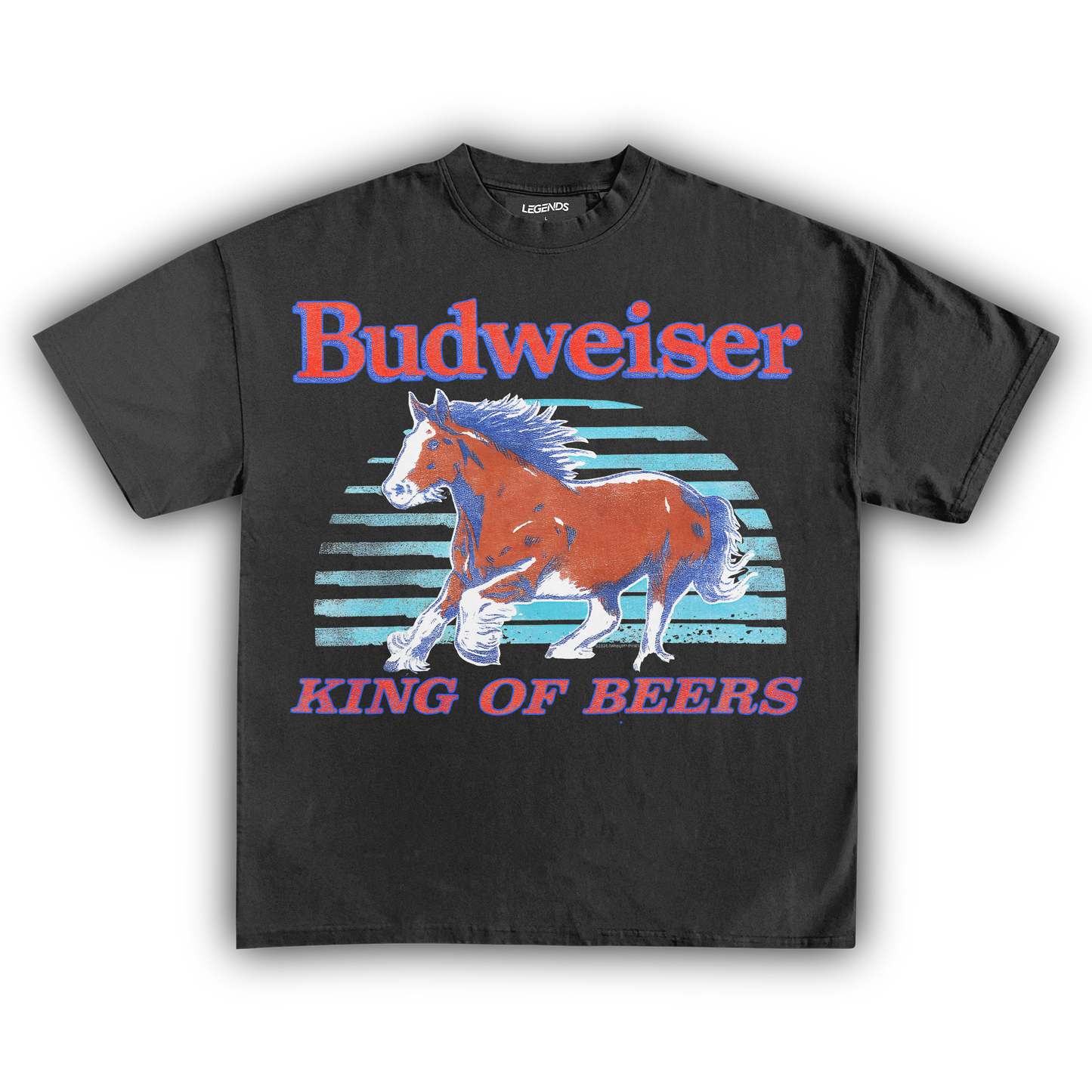 BUDWEISER KING OF BEERS VINTAGE 1986 TEE