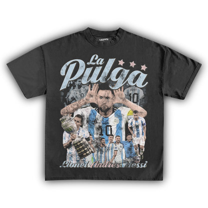 "LA PULGA" LIONEL MESSI VINTAGE TEE