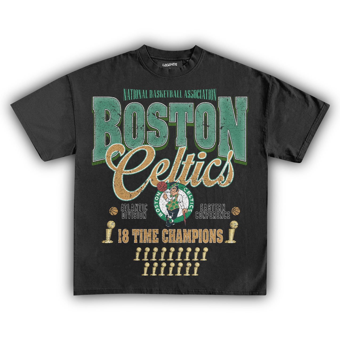 BOSTON CELTICS 18X CHAMPIONS TEE