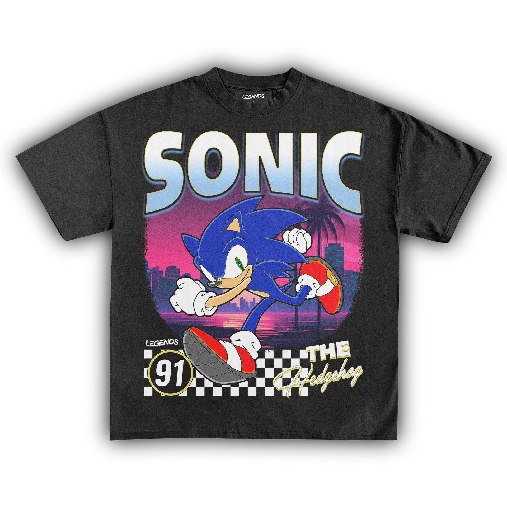 激レア！ビンテージSonic the hedgehog Tシャツ Sonic the Hedgehog Tee » Gaming Collection » Vintage Heavyweight T