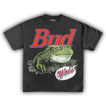 BUD-WEIS-ER FROG 1995 VINTAGE TEE