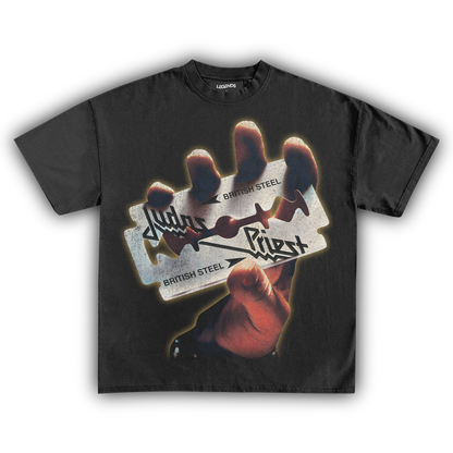 JUDAS PRIEST BRITISH STEEL VINTAGE TEE