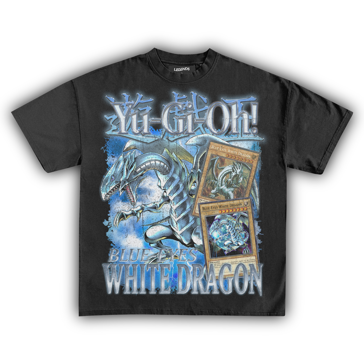 YU-GI-OH! BLUE EYES WHITE DRAGON TEE