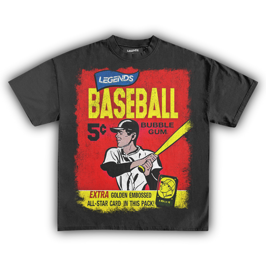 LEGENDS BASEBALL TRADING CARD TEE (Version 001)