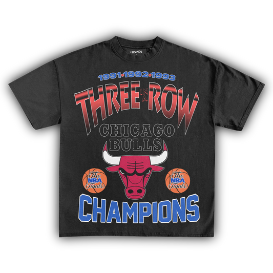 CHICAGO BULLS THREE-PEAT TEE