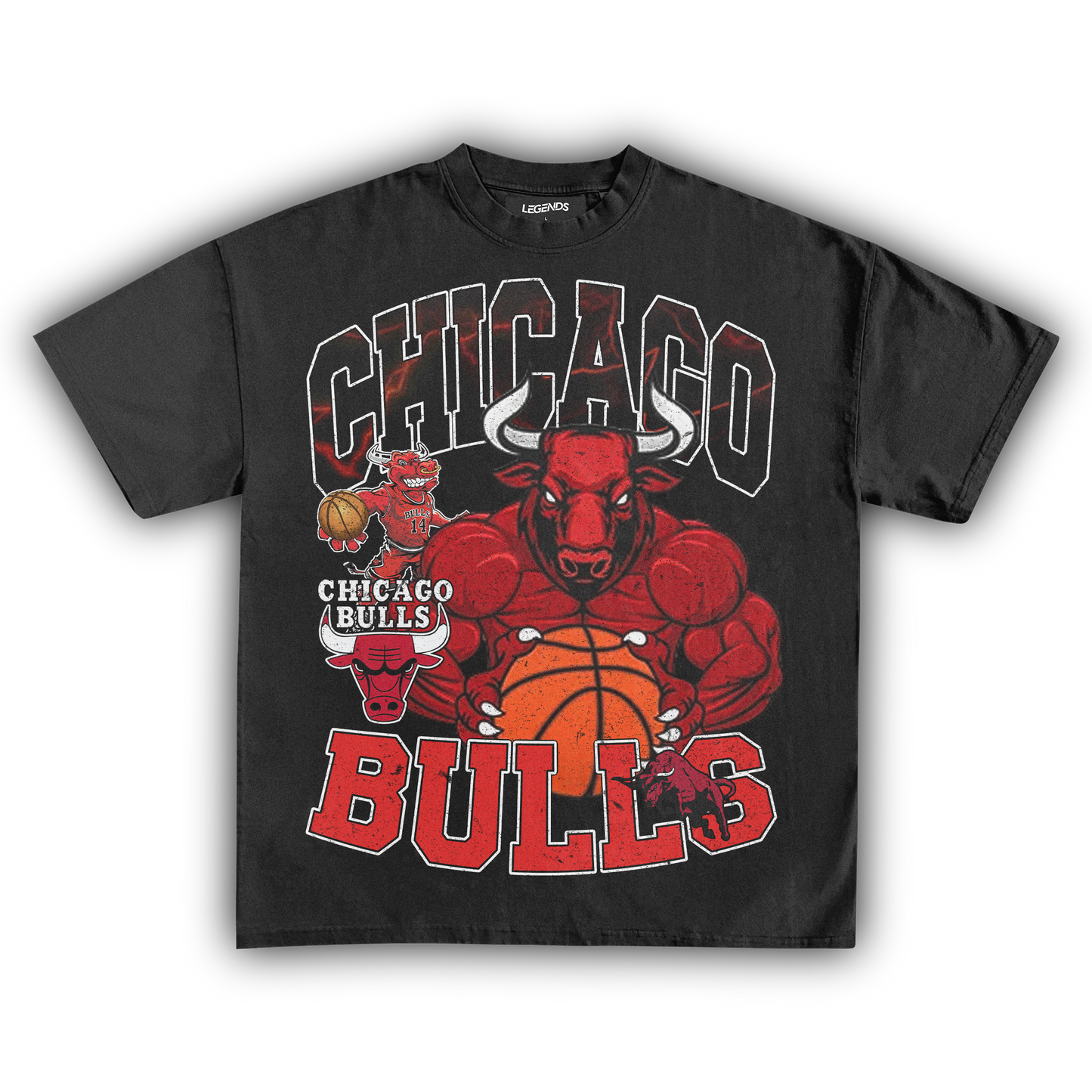 CHICAGO BULLS VINTAGE TEE