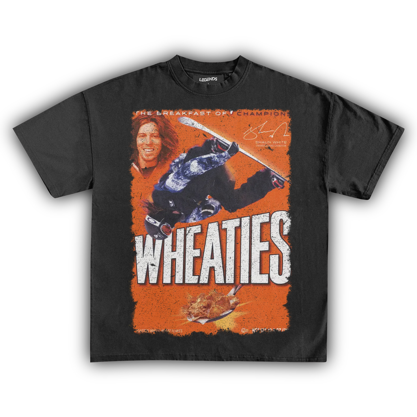 WHEATIES SHAUN WHITE 2010 VINTAGE TEE