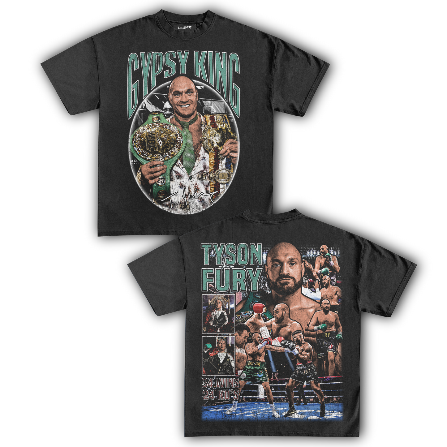 Gypsy king t shirt tyson fury sales