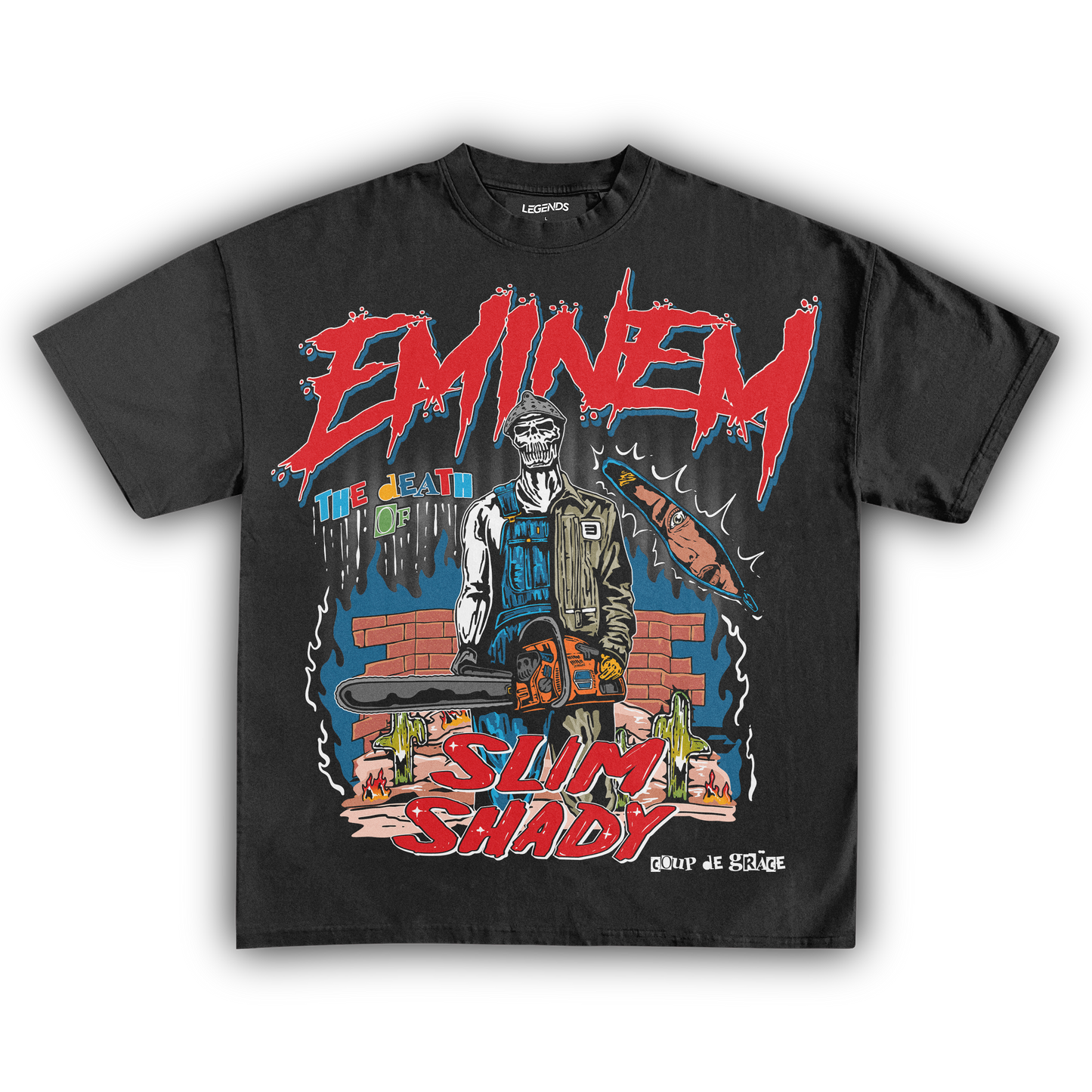 EMINEM DEATH OF SLIM SHADY TEE