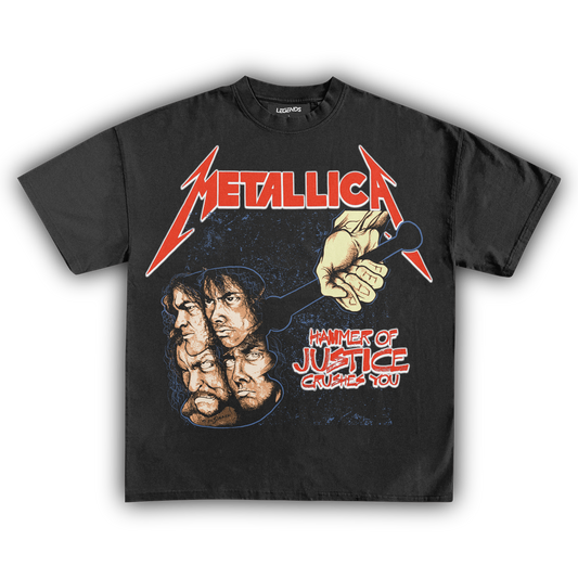 METALLICA HAMMER OF JUSTICE TEE