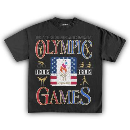 1896-1996 CENTENNIAL GAMES VINTAGE TEE