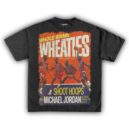 WHEATIES MICHAEL JORDAN SHOOT HOOPS 1990 VINTAGE TEE