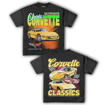 CORVETTE ULTIMATE SPEED CLASSICS TEE (Double Sided)