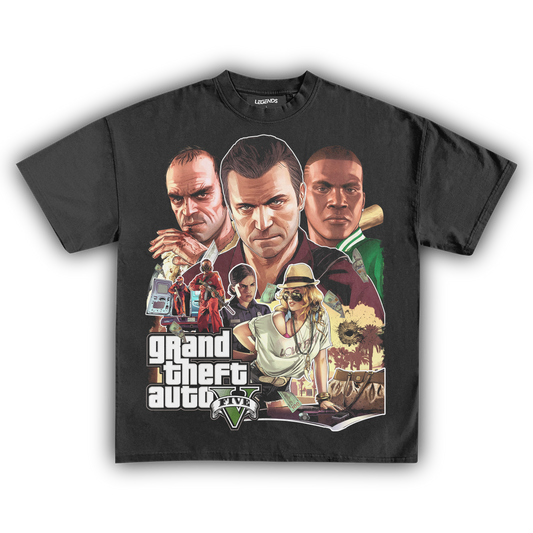 GRAND THEFT AUTO V TEE (Version 1)