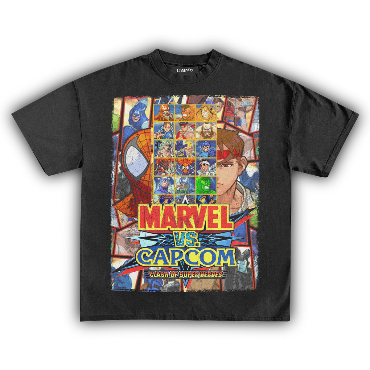 Mavel VS Capcom Tee » Halloween » Vintage Heavyweight T-Shirt