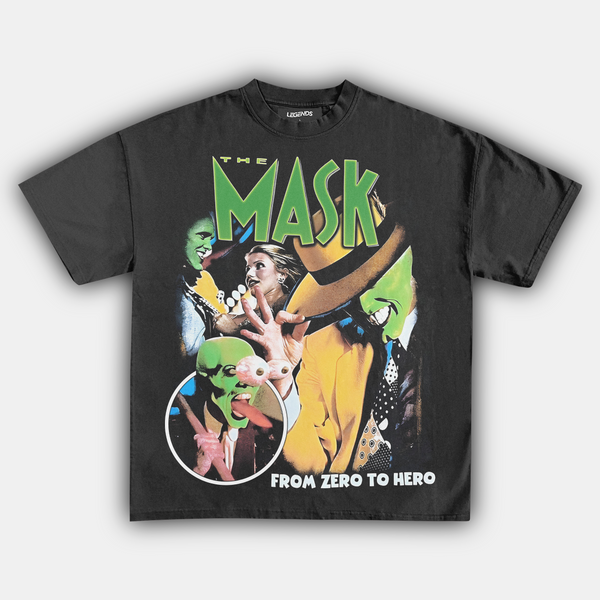 THE MASK マクス 映画 Tシャツ movieT 90s vintage Vintage 90s The Mask Movie Promo T Shirt Smokin' Jim Carrey Size
