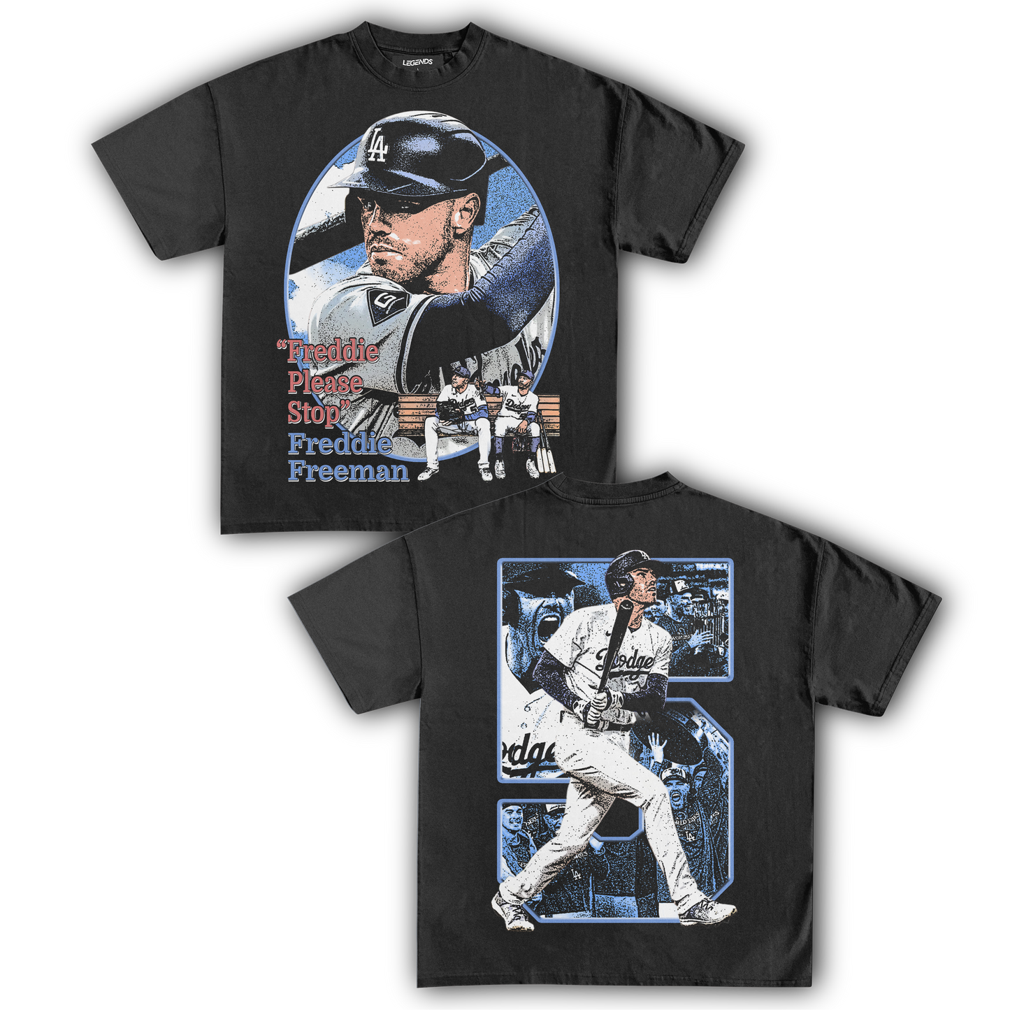 FREDDIE FREEMAN VINTAGE TEE (Double Sided)