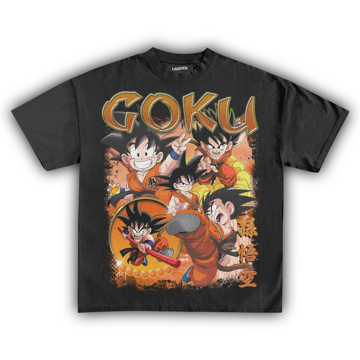 Dragon Ball Z Kid Goku Tee » Anime » Vintage Heavyweight T-Shirt Dragon Ball Z Kid Goku Tee » Anime » Vintage Heavyweight T-Shirt