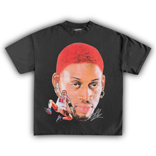 DENNIS RODMAN BIG FACE SLAM DUNK TEE