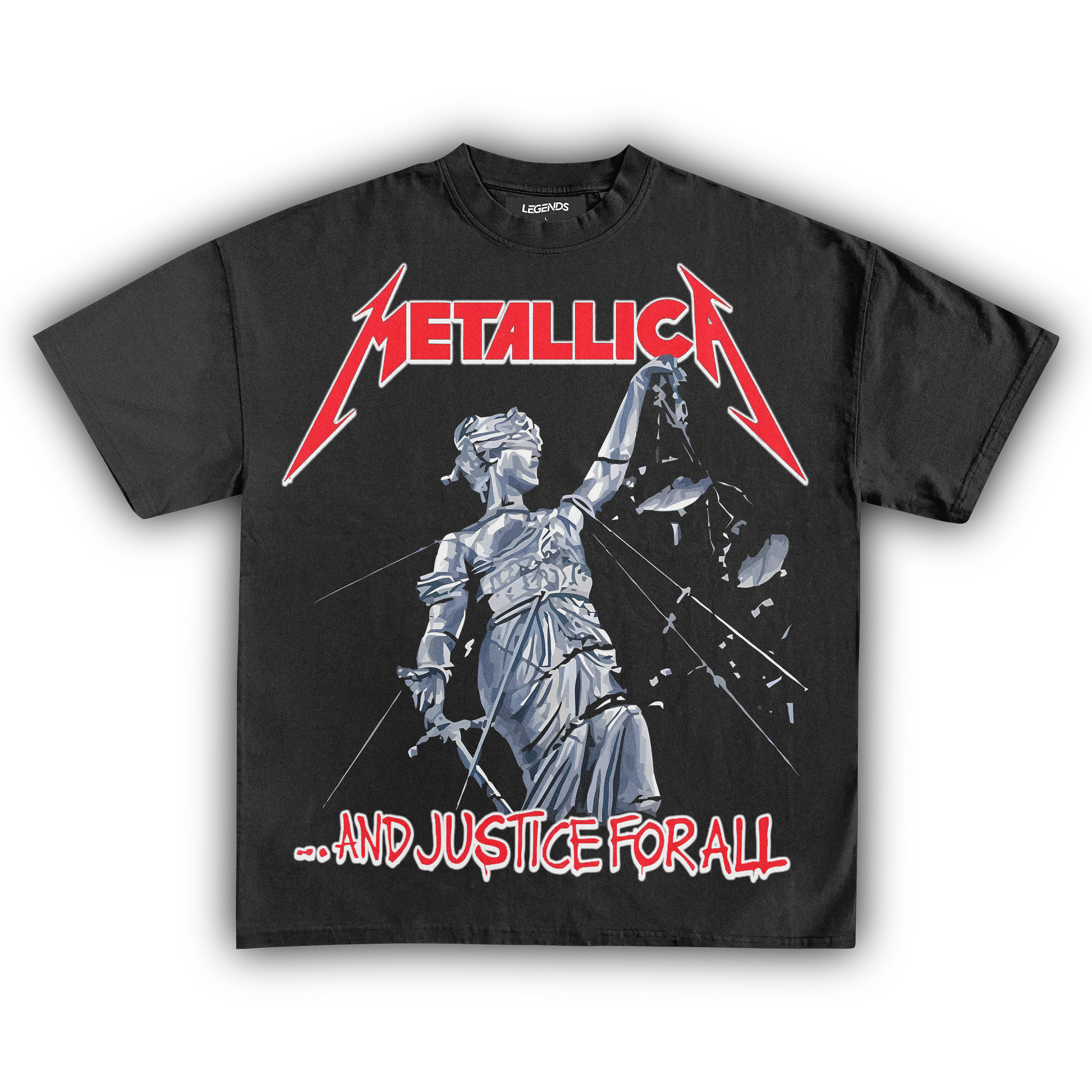 Metallica Tee » Justice For All » Vintage Heavyweight T-Shirt Metallica Tee » Justice For All » Vintage Heavyweight T-Shirt
