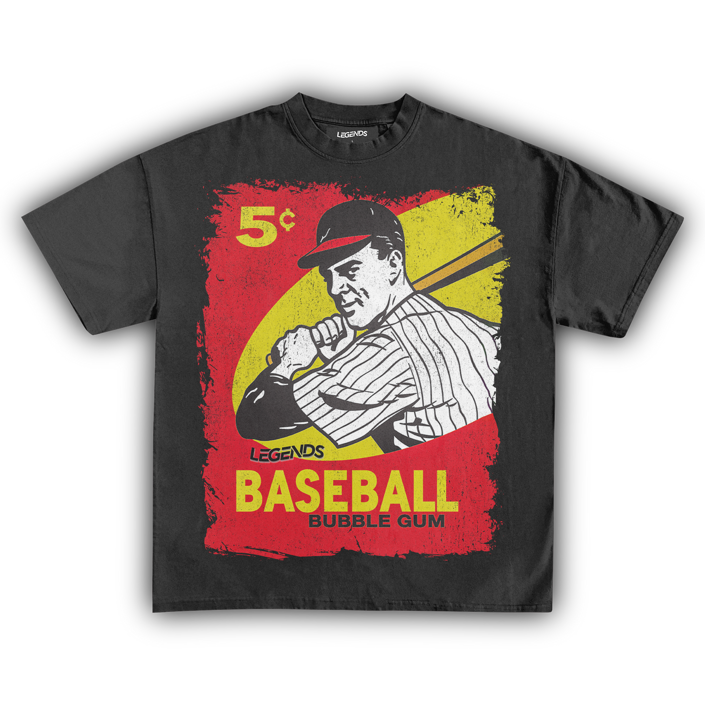 LEGENDS BASEBALL TRADING CARD TEE (Version 015)