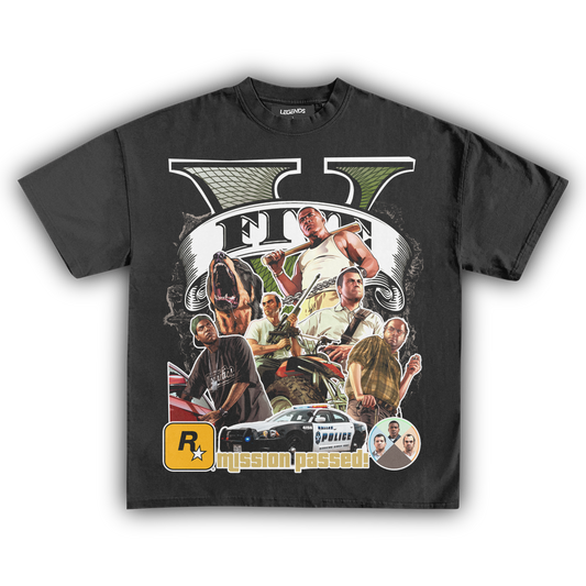 GRAND THEFT AUTO V TEE (Version 2)