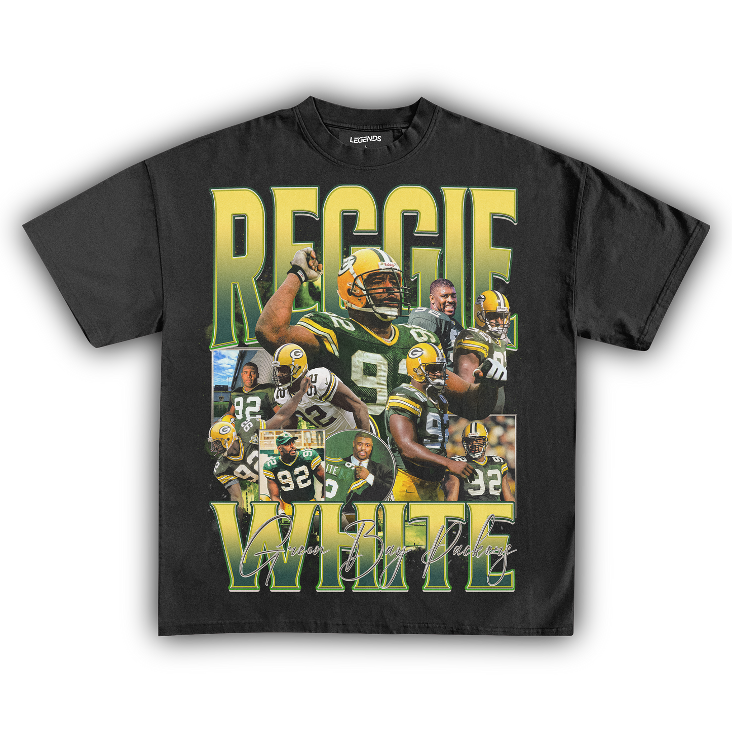 REGGIE WHITE GREEN BAY TEE