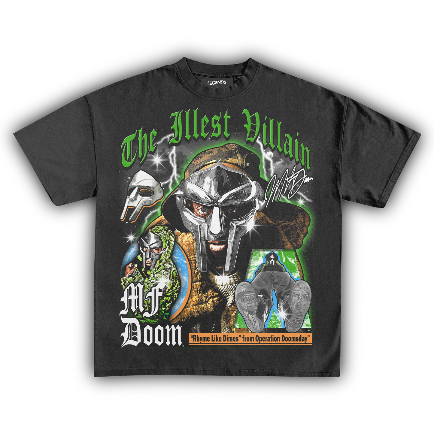 MF DOOM THE ILLEST VILLAIN TEE